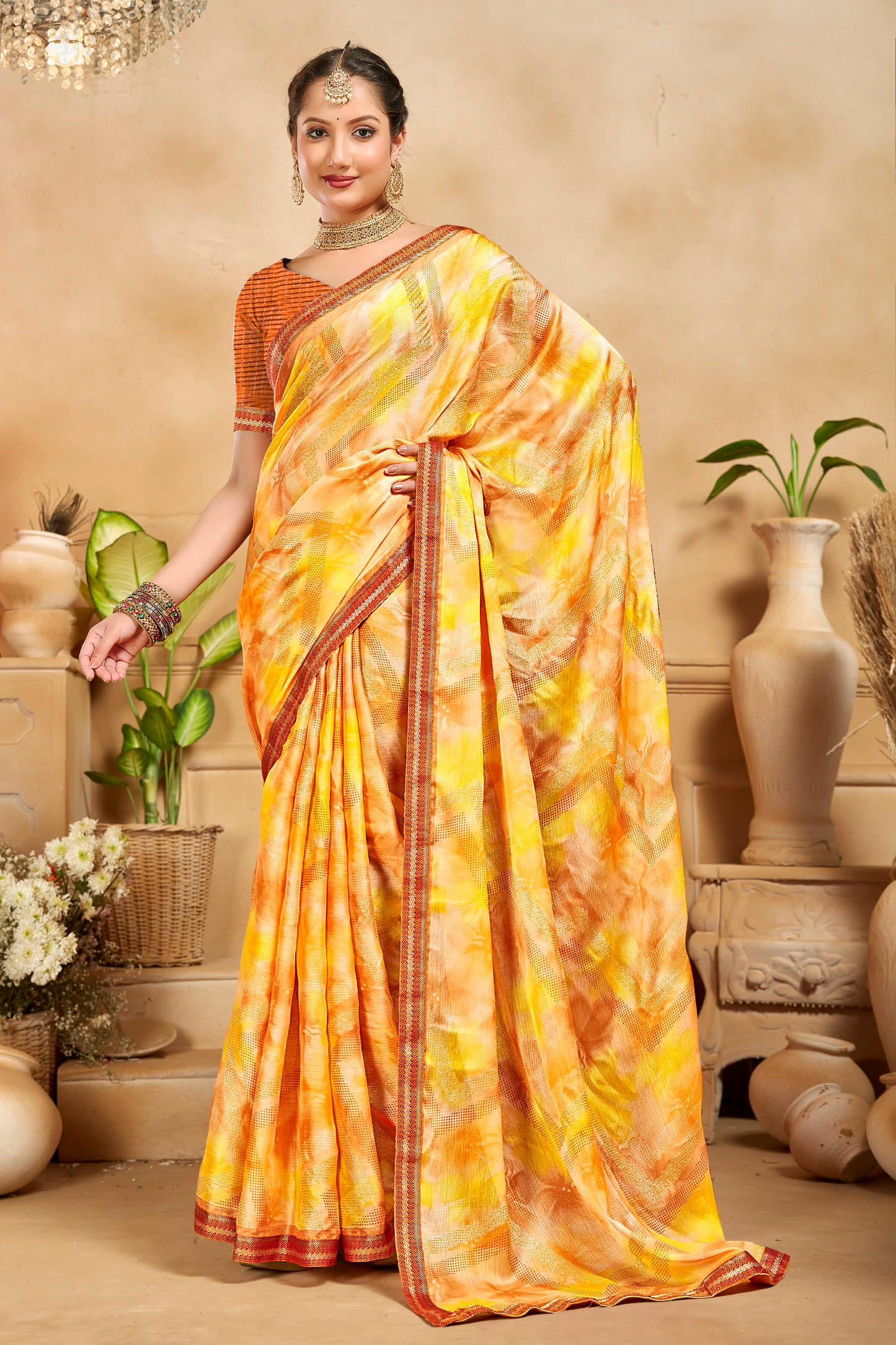 Elegant Tie-Dye Sof -DF